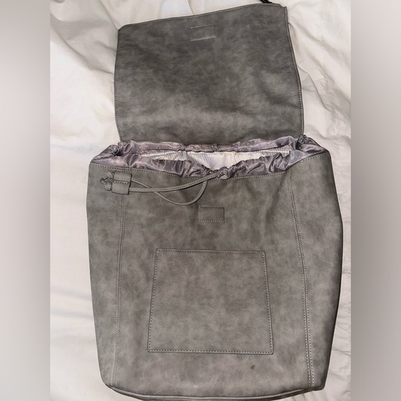 Rosie Pope leather Diaper bag backpack